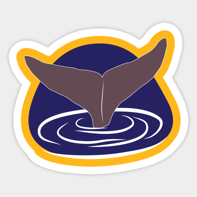 Dolphin Sticker by dddesign